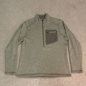 Kuiu Base Camp 1/2-Zip Pullover Khaki XL